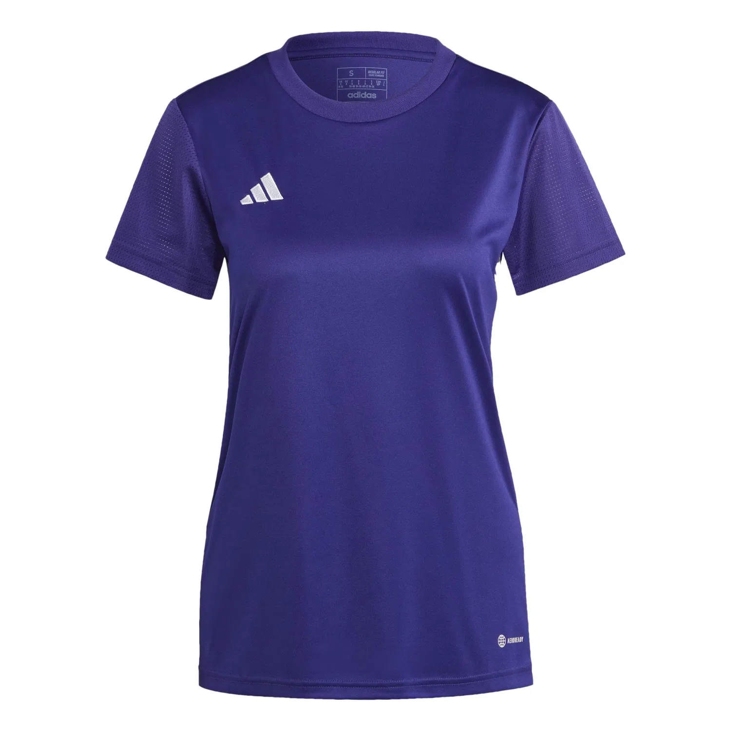 Женская футболка с сетчатыми рукавами Tabela 23 Adidas, Konigliches Lila Weiss Violett
