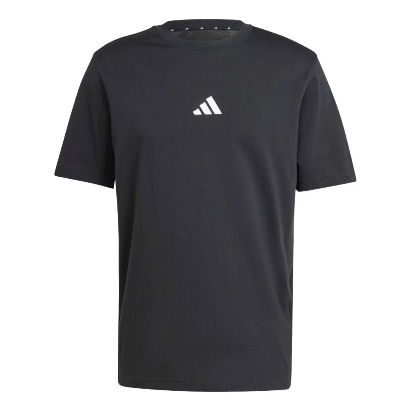Мужская футболка Essentials T-Shirt Asia Sizing 'Black' adidas, черный