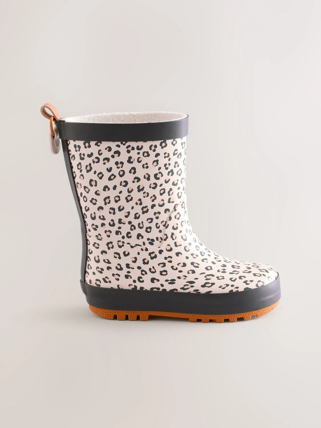 Сапоги резиновые, принт леопардовый, Neutral Leopard Wellies Next, нейтральный леопардовый — фото 2