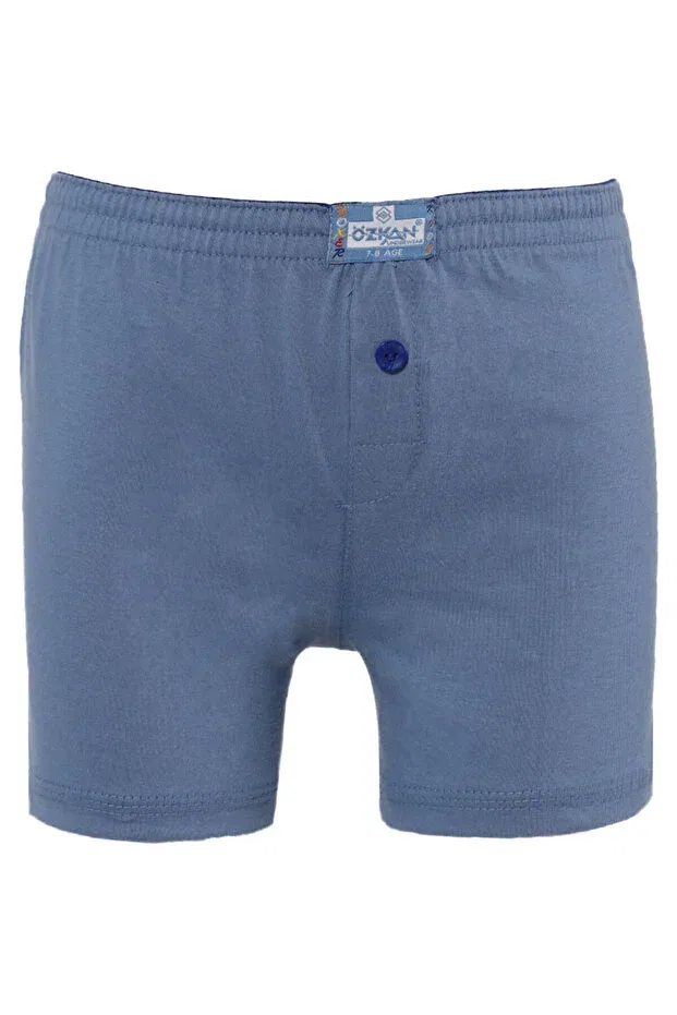 Детские трусы-боксеры для мальчиков хлопковые комплект 6 шт 6 pack cotton soft boxers for boy Generic Brands, Blue