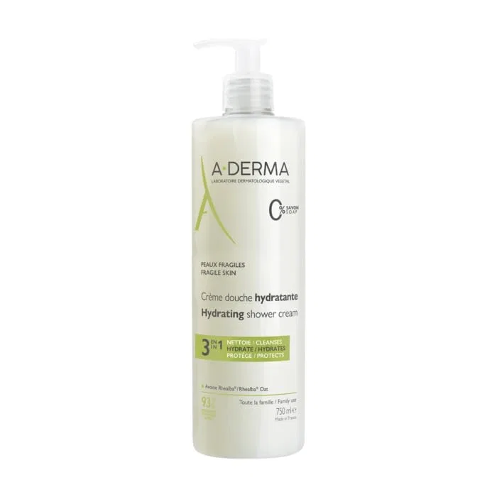 Крем для душа A-Derma, Unscented, 750 мл