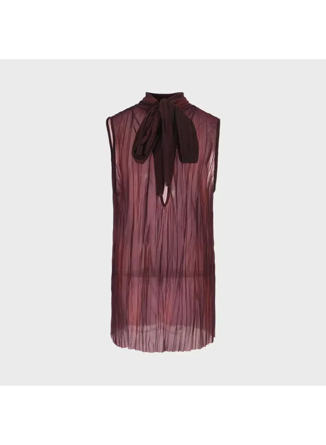 Блузка без рукавов с градиентом Zara, розово-фиолетовый — фото 3