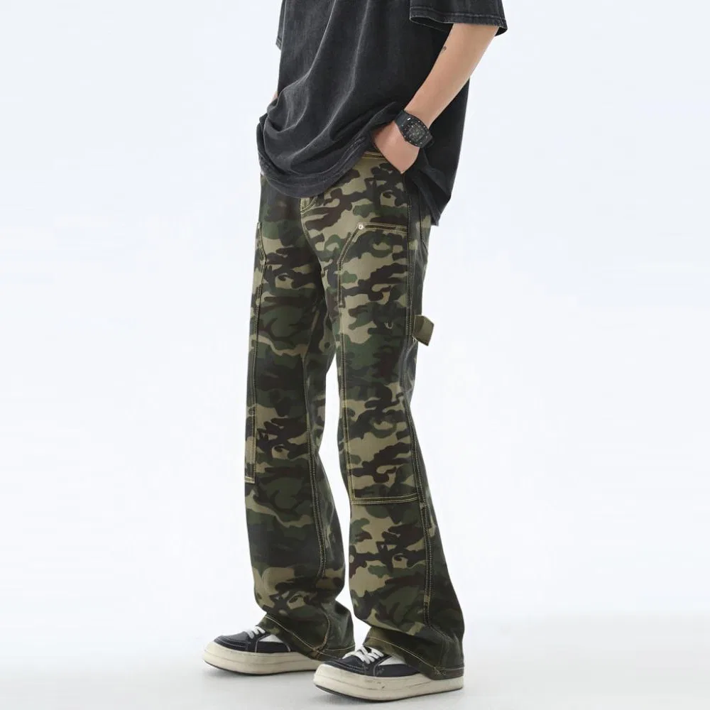 Детские джинсы карго с принтом, Unisex Moderate Cargo Pants, MUSCLETECH — фото 4