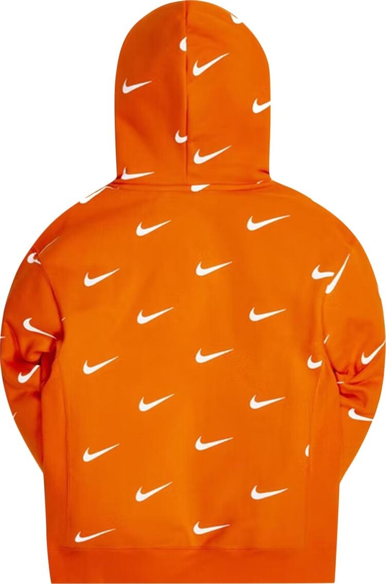 Худи Kith & Nike for New York Knicks AOP Hoodie 'Orange', оранжевый — фото 3