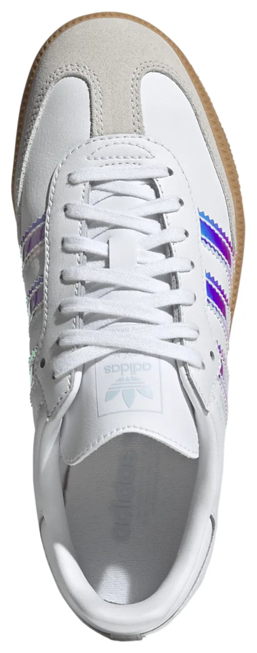 Кроссовки для девочек Samba OG Adidas, цвет Halo Blue/White — фото 4