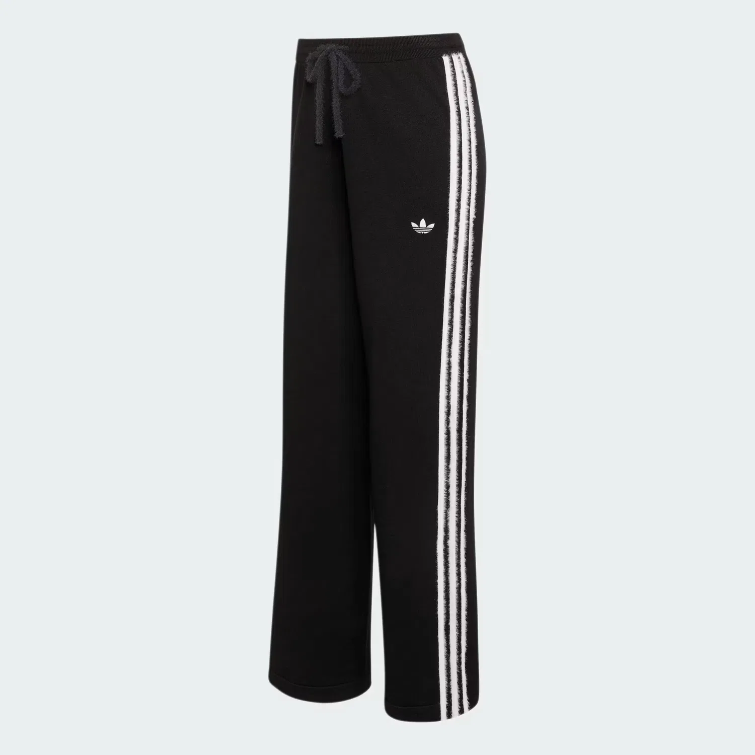 Женские трикотажные брюки Firebird Adidas Originals, черный/белый — фото 4