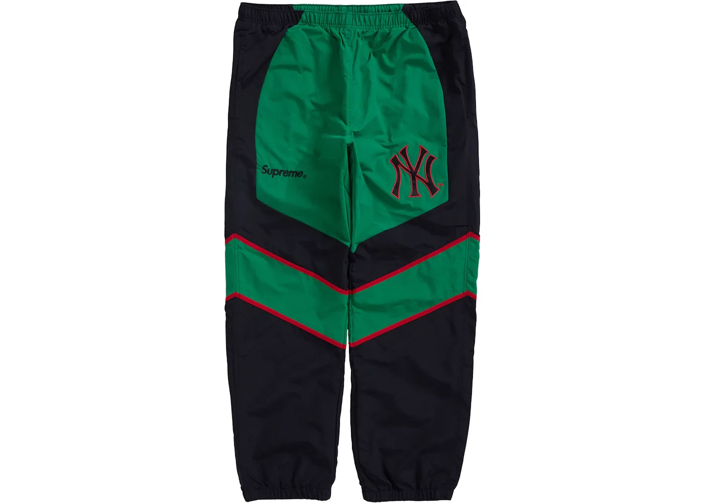 Мужские спортивные штаны Supreme x New York Yankees, Зеленый