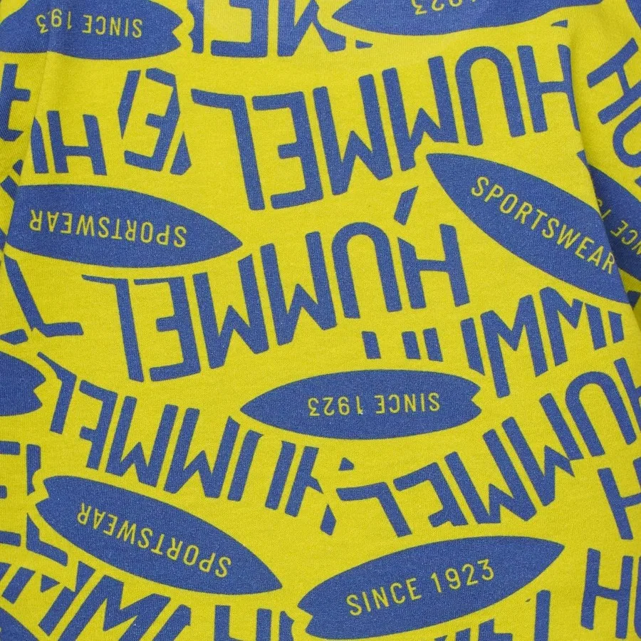 Футболка с принтом Hmlmelon Hummel, Желтый — фото 4
