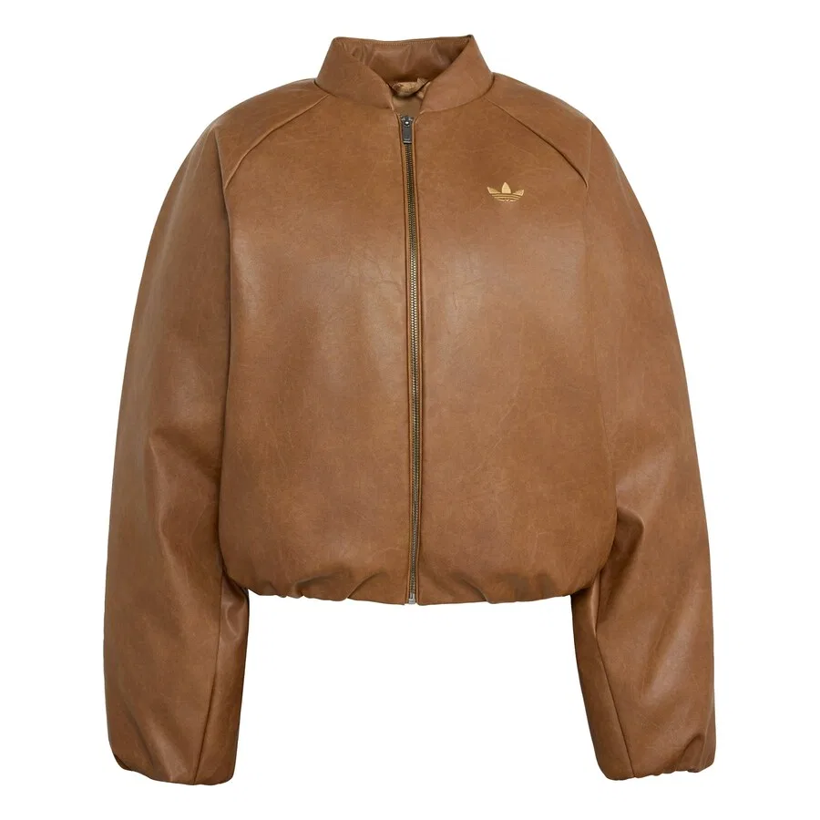 Куртка ADIDAS ORIGINALS Between-Season Jacket 'Sst' в цвете сепия