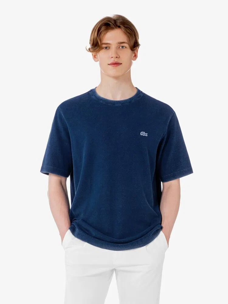 Футболка с коротким рукавом, индиго LACOSTE, JP Indigo, TH9427-56G 2GF, Navy