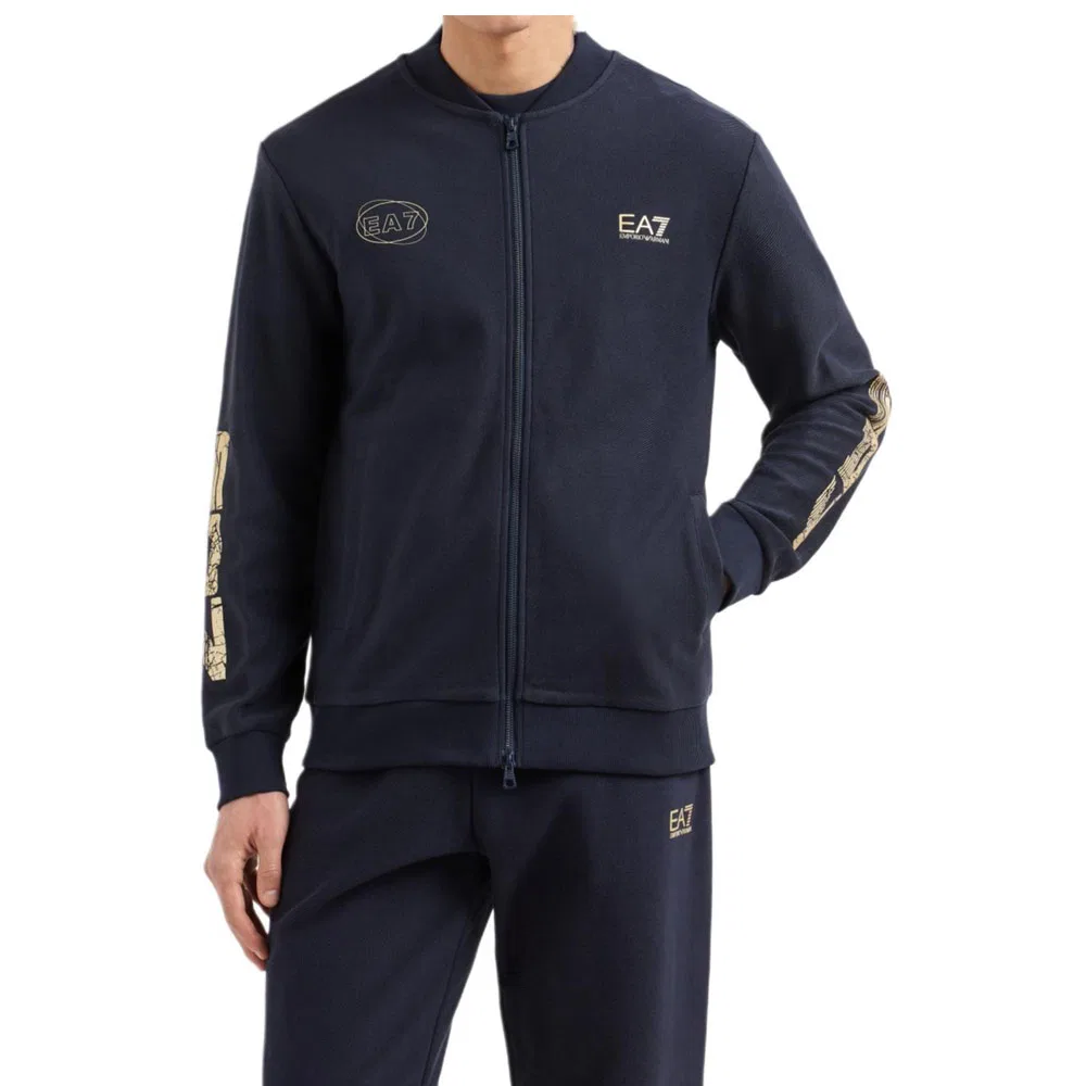 Мужская куртка Marine Blue Emporio Armani — фото 3