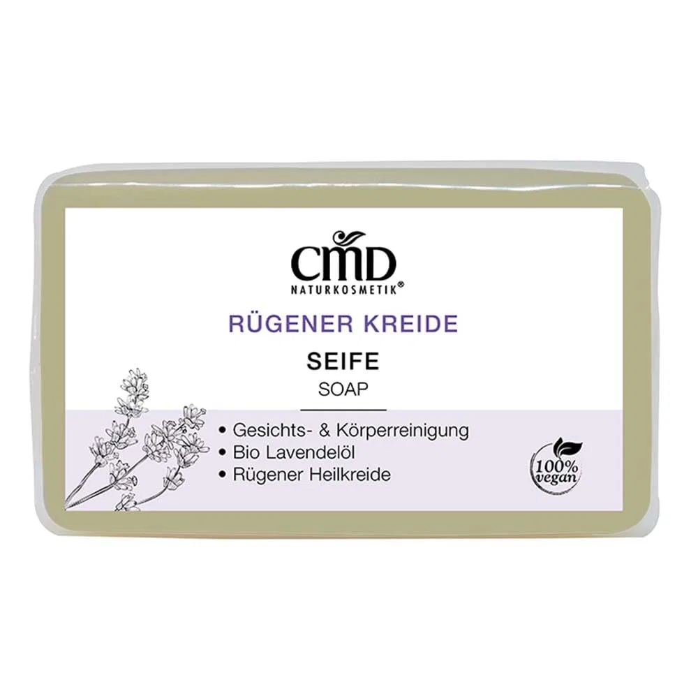 Мыло кусковое с лавандой CMD Naturkosmetik, 3 шт., 300 г