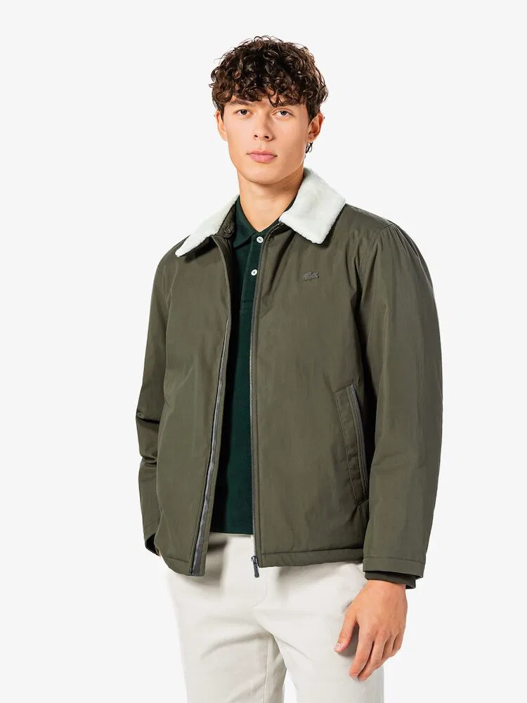 Пуховик с воротником-стойкой LACOSTE, BH772E
