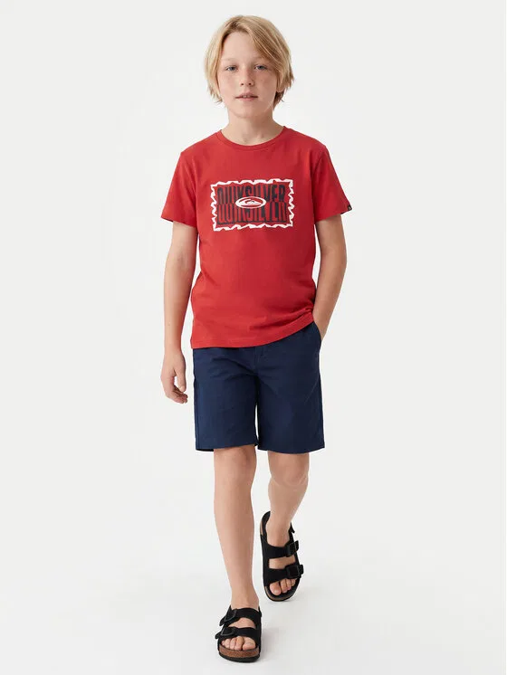 Футболка regular fit Ev Gotam Foam Quiksilver, красный — фото 2