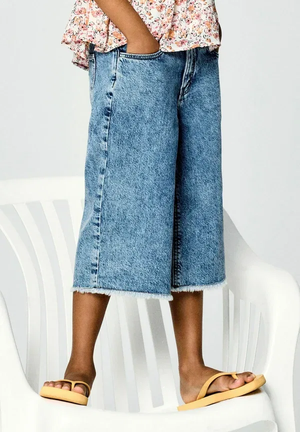 Шорты джинсовые Shorts baggy fit Name It, medium blue denim, синий