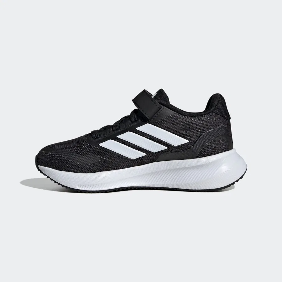 Детские кроссовки с легким дизайном Runfalcon 5 adidas, Черный — фото 2