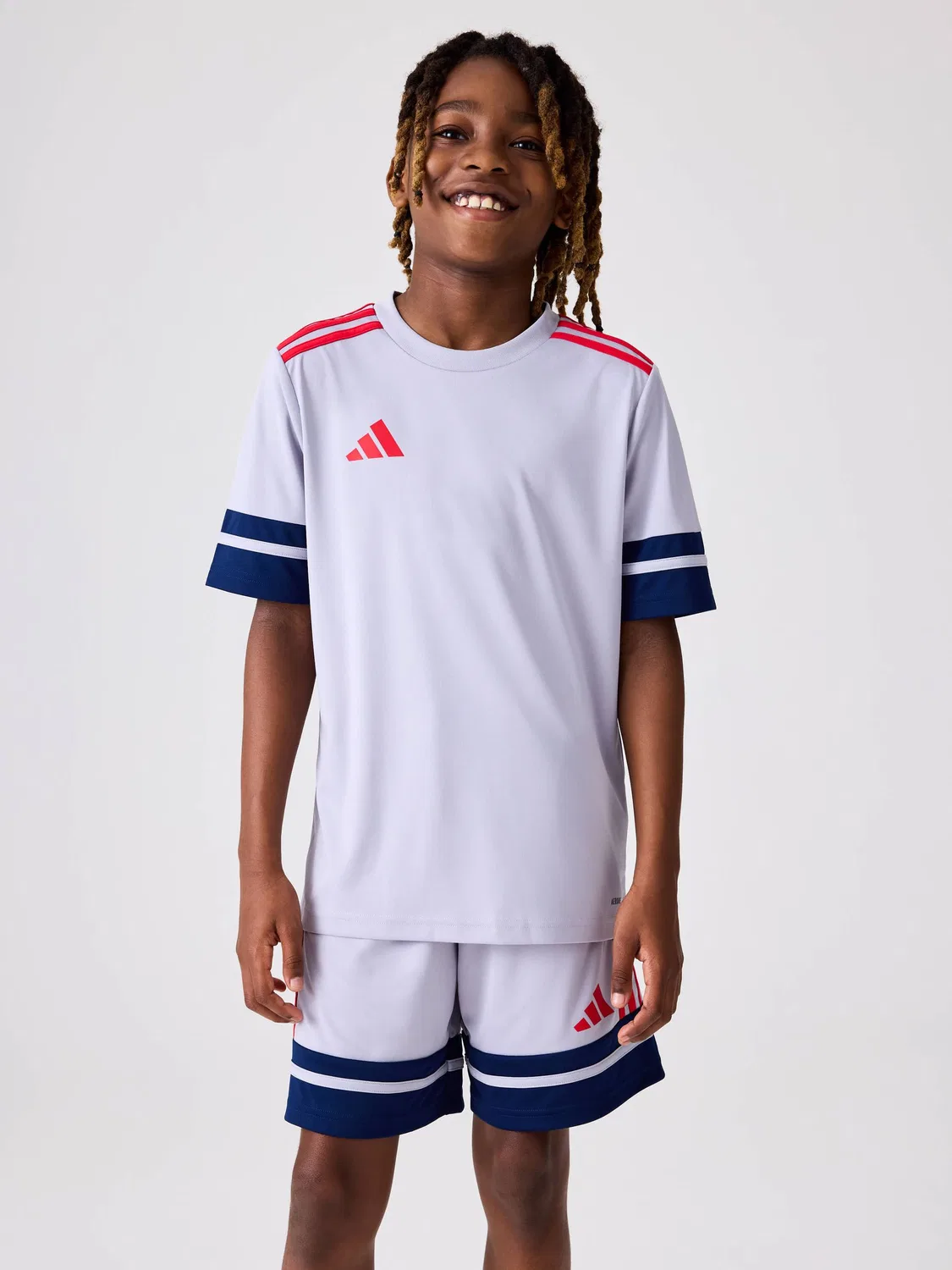 Джерси футбольное Squadra 25 adidas, серый светлый