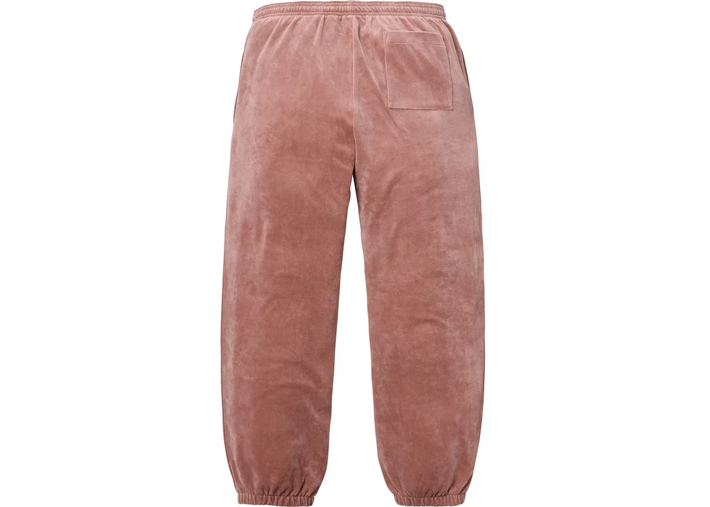 Мужские спортивные штаны из велюра Pant Supreme, Light Maroon — фото 2