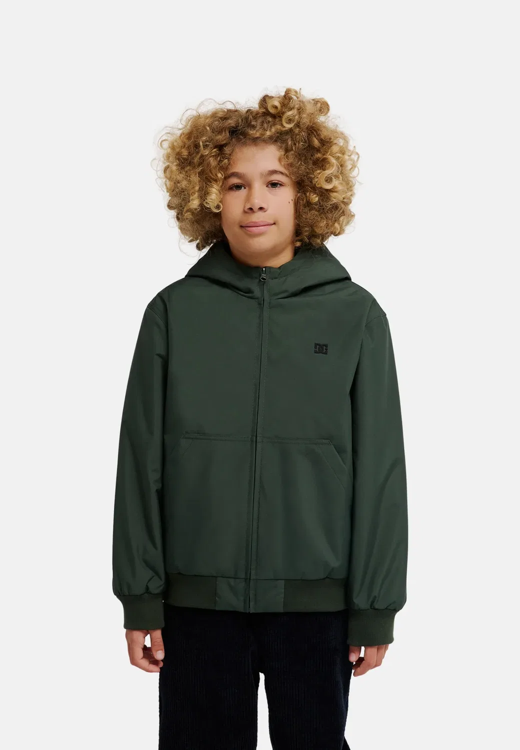 Одежда Jungen 8-16 | Верхний слой - куртка для активного отдыха Dc Shoes, Ksw Deep Forest — фото 2