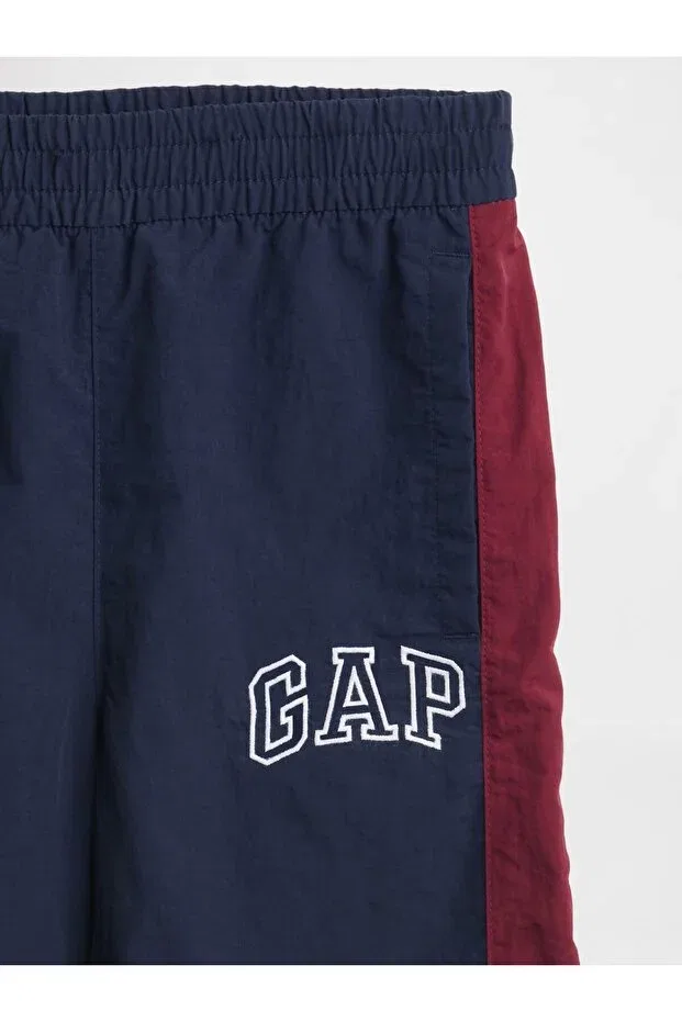 Детские спортивные штаны для мальчиков с принтом Gap, Navy Blue-001 — фото 2