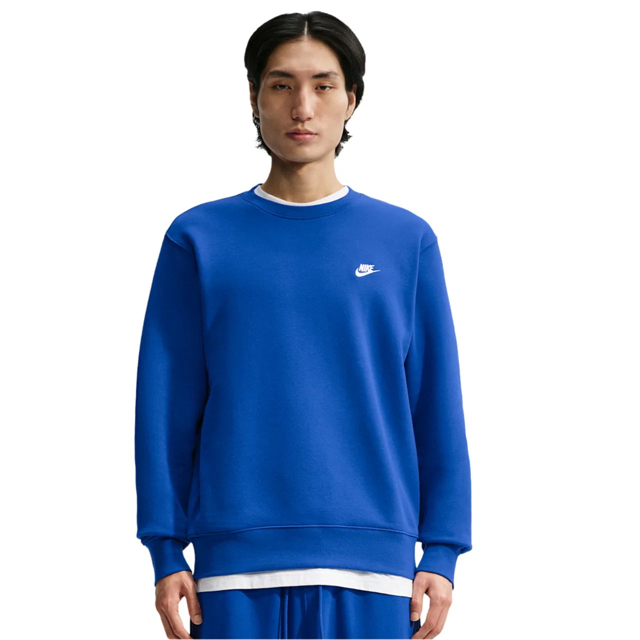 Мужская куртка Club Basketball Nike, цвет Old Royal/White