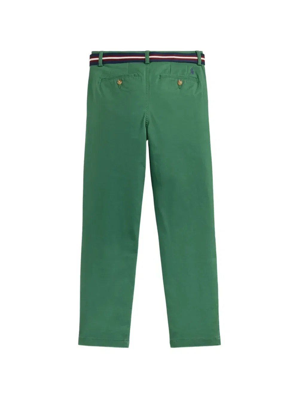Узкие брюки Bedford Polo Ralph Lauren Kids, зеленый — фото 2