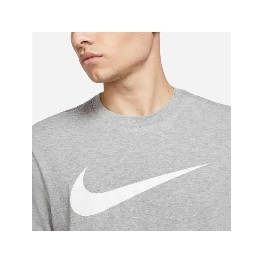 Футболка с принтом Swoosh Nike, Серый — фото 2