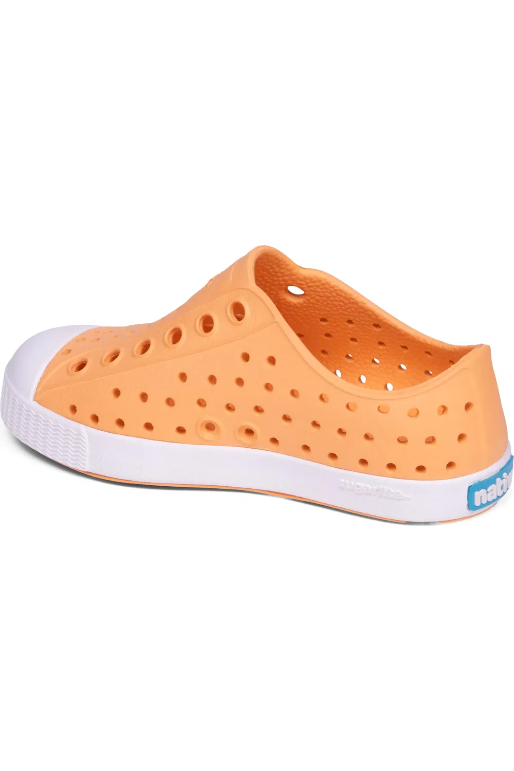 Кеды детские водонепроницаемые Jefferson Slip-On Native Shoes, Papor/Shell White — фото 2