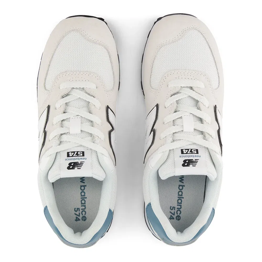 Кроссовки 574 New Balance, бежевый — фото 3