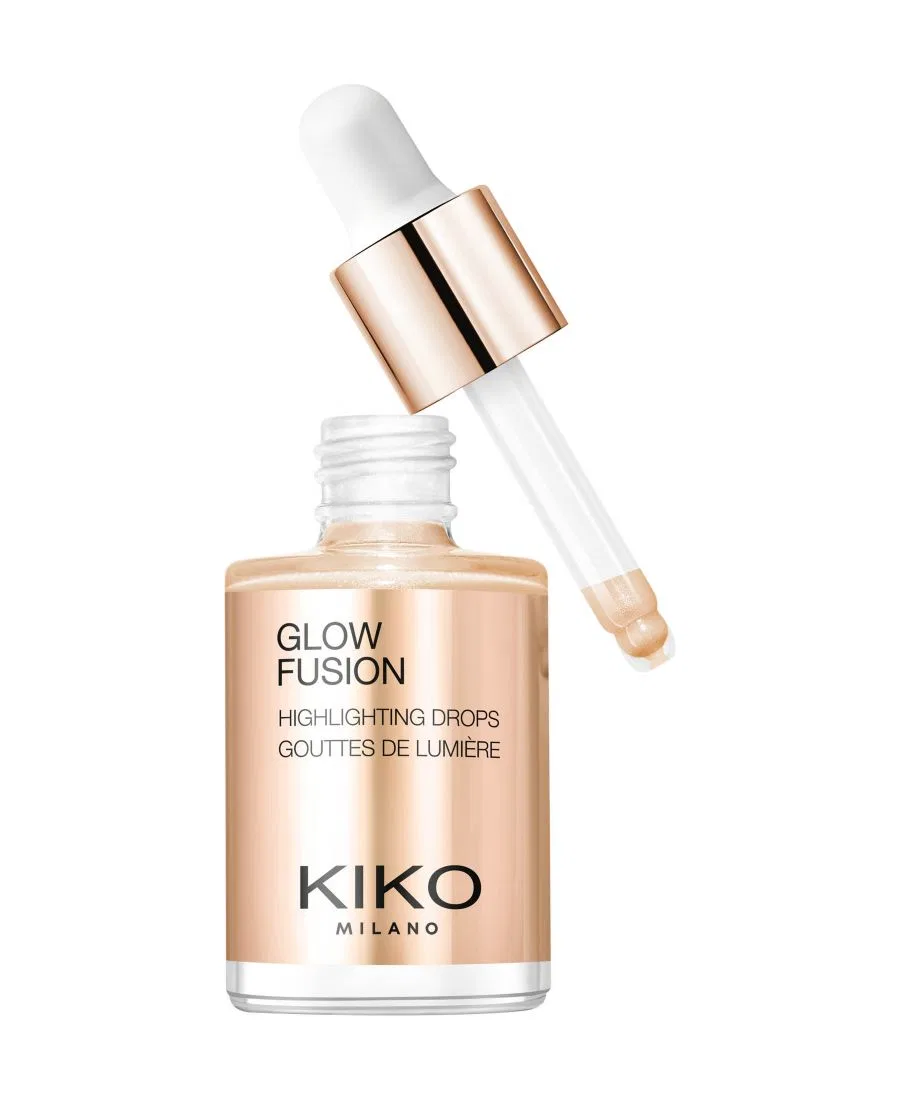 Жидкий хайлайтер KIKO Milano Glow Fusion Highlighting Drops, 03 Gold Mine