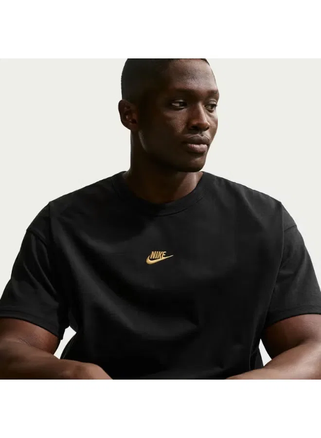 Футболка с принтом Sportswear Premium Essential Nike, черный — фото 3