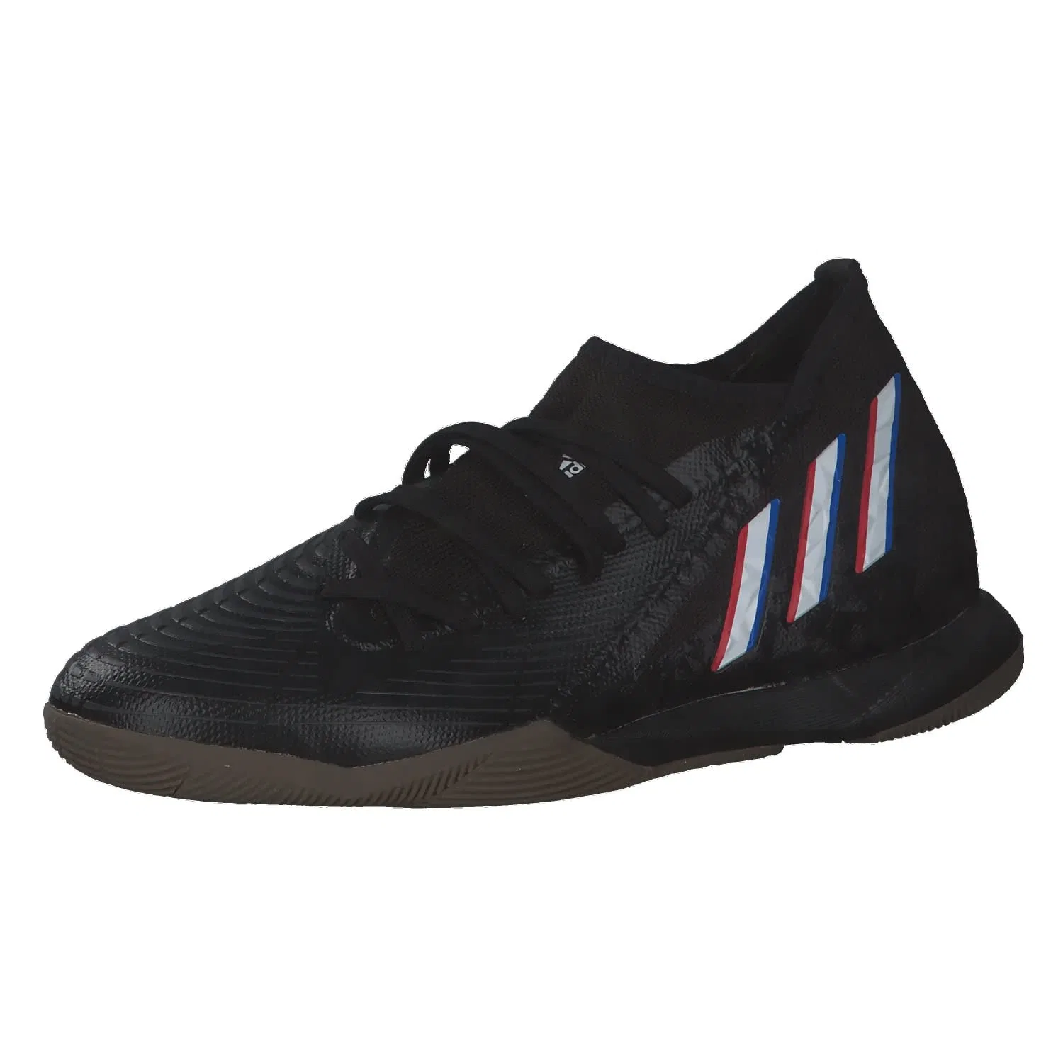 Детские футбольные бутсы для мальчиков с синтетическим верхом Predator Edge.3 in Adidas, Core Black Ftwr White Vivid Red