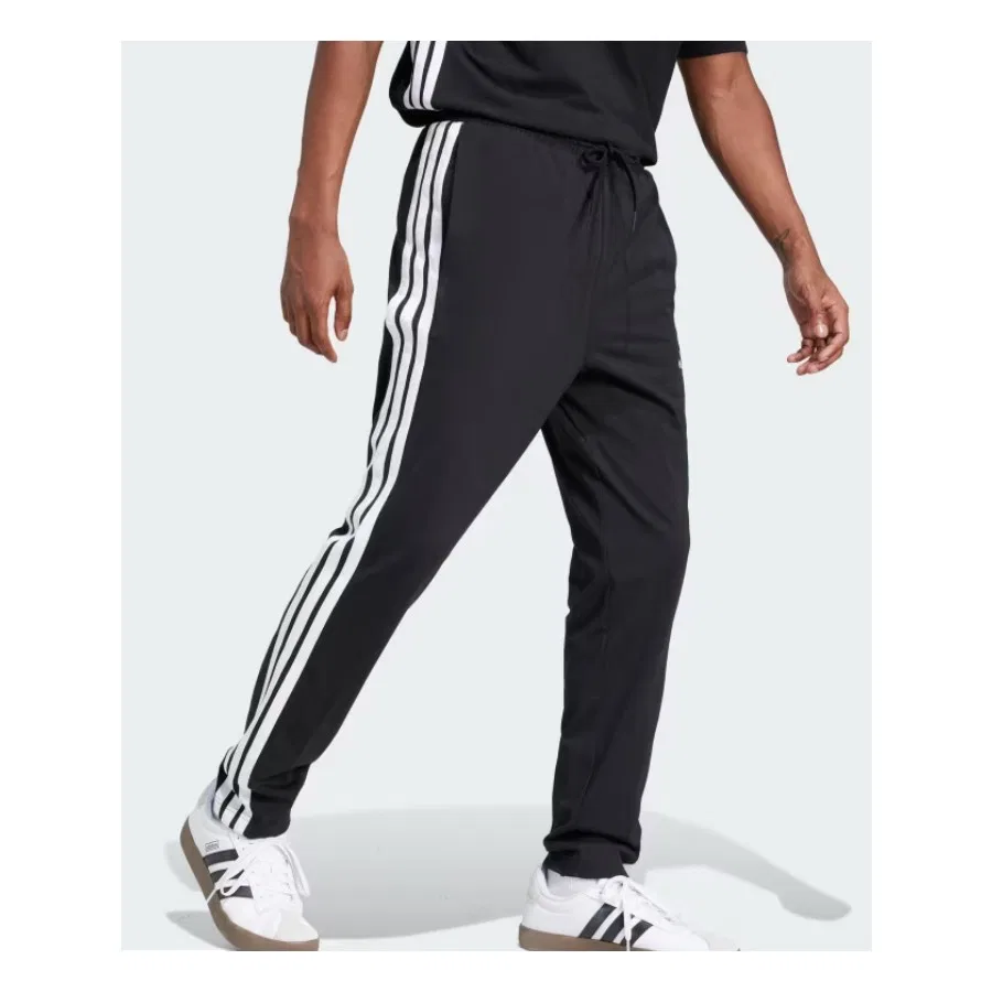 Спортивные штаны adidas Essentials 3-Стрип Тек Джерси, Черный — фото 3