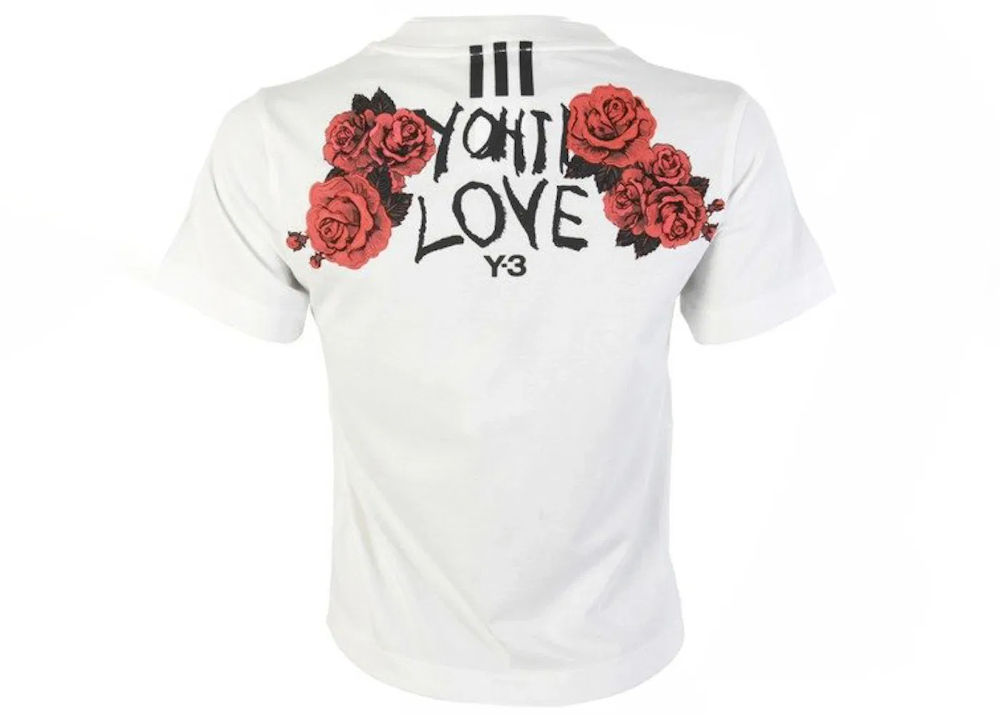 Женская футболка с коротким рукавом Yohji Love Tubular Short Sleeve Tee Adidas, White