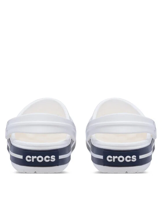 Шлепанцы Crocband Clog K Crocs, белый — фото 3