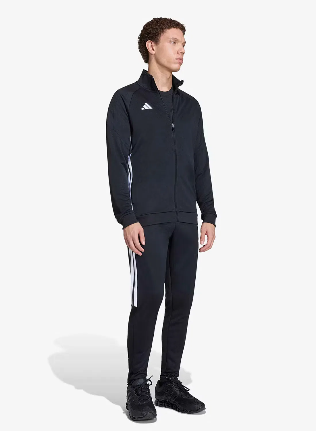 Комплект спортивный с логотипом Tiro 26 Essentials Adidas, черный — фото 3