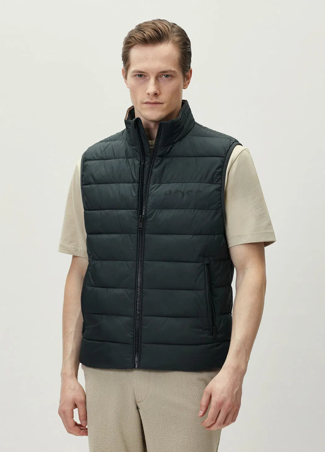 Спортивная жилетка Boss Cenito, light green — фото 2