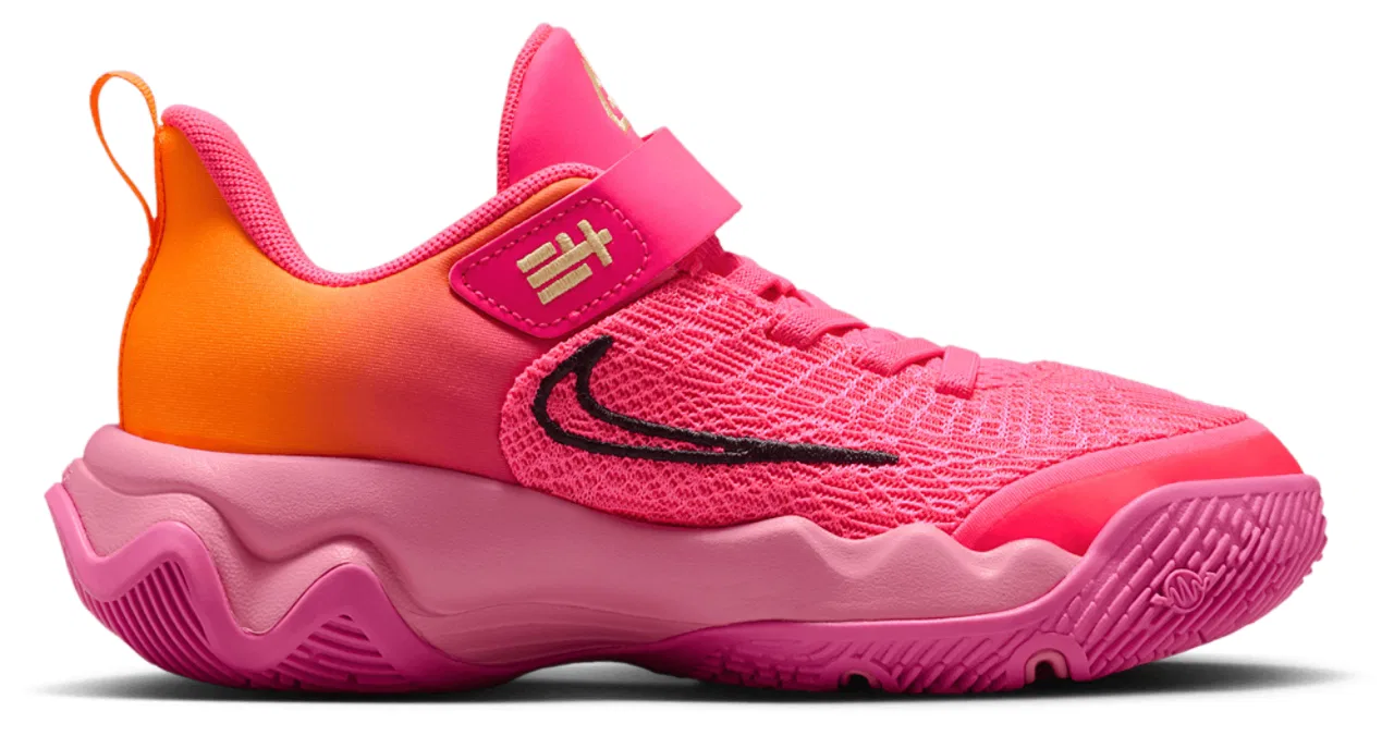 Кроссовки для мальчиков Giannis Immortality 4 Nike, цвет Hyper Pink/Pinksicle/Citron Tint