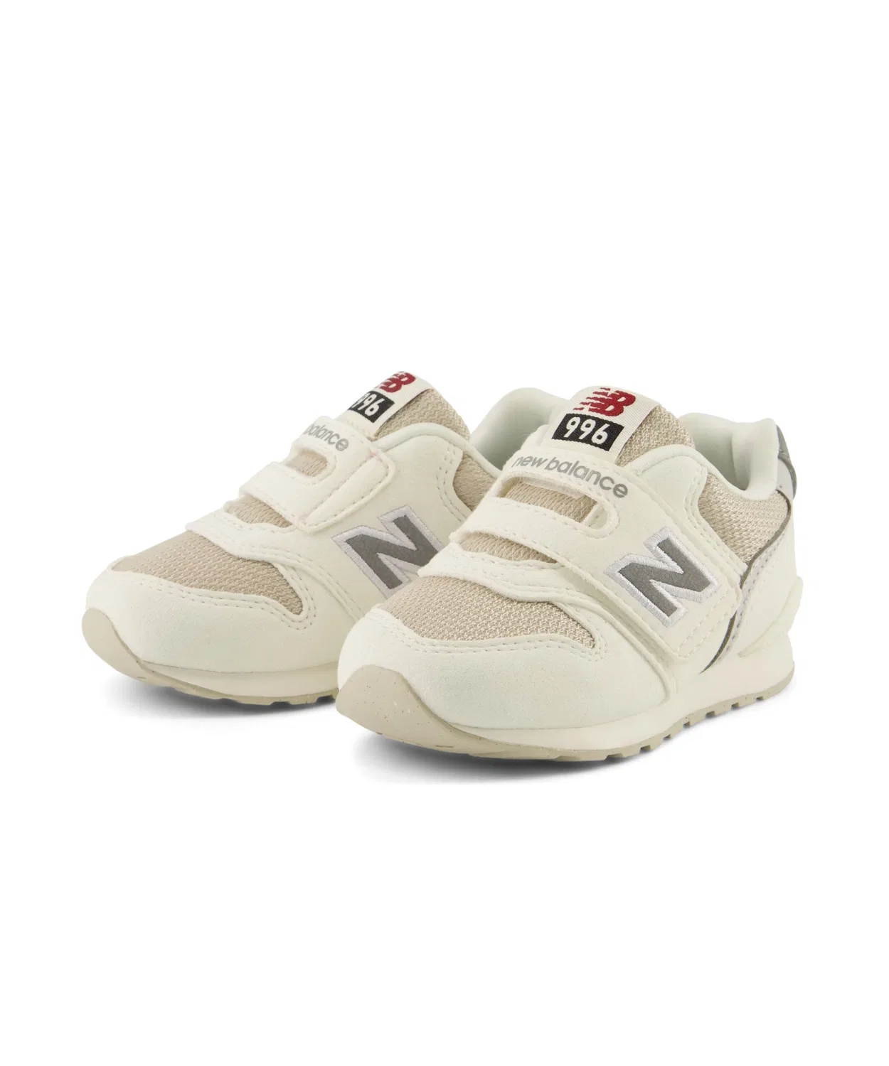 Детские кроссовки с липучкой 996 v3 New Balance, White — фото 3
