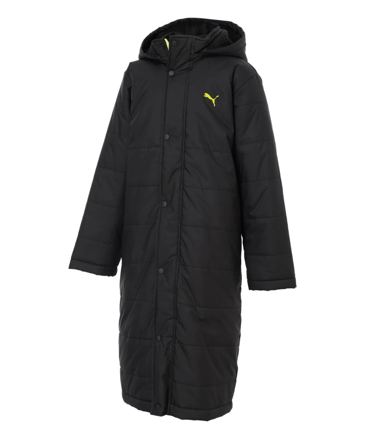 Детский удлиненный пуховик PUMA ACTIVE SPORTS, Черный