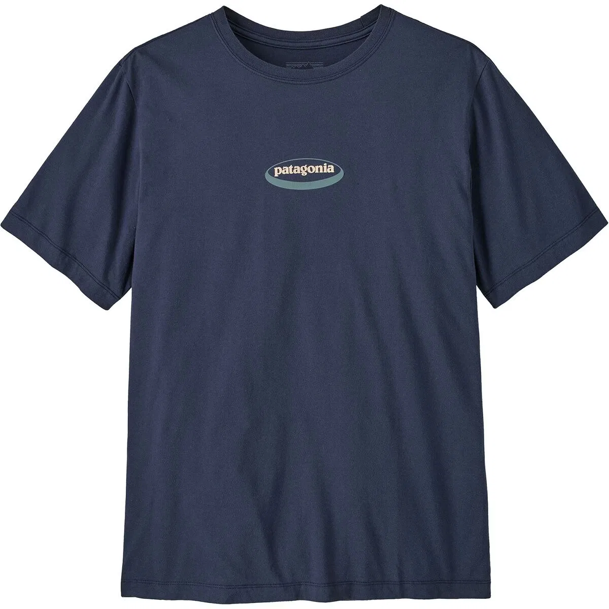 Мужская футболка с принтом '95 Oval Logo T-Shirt Patagonia, New Navy: Kaleido