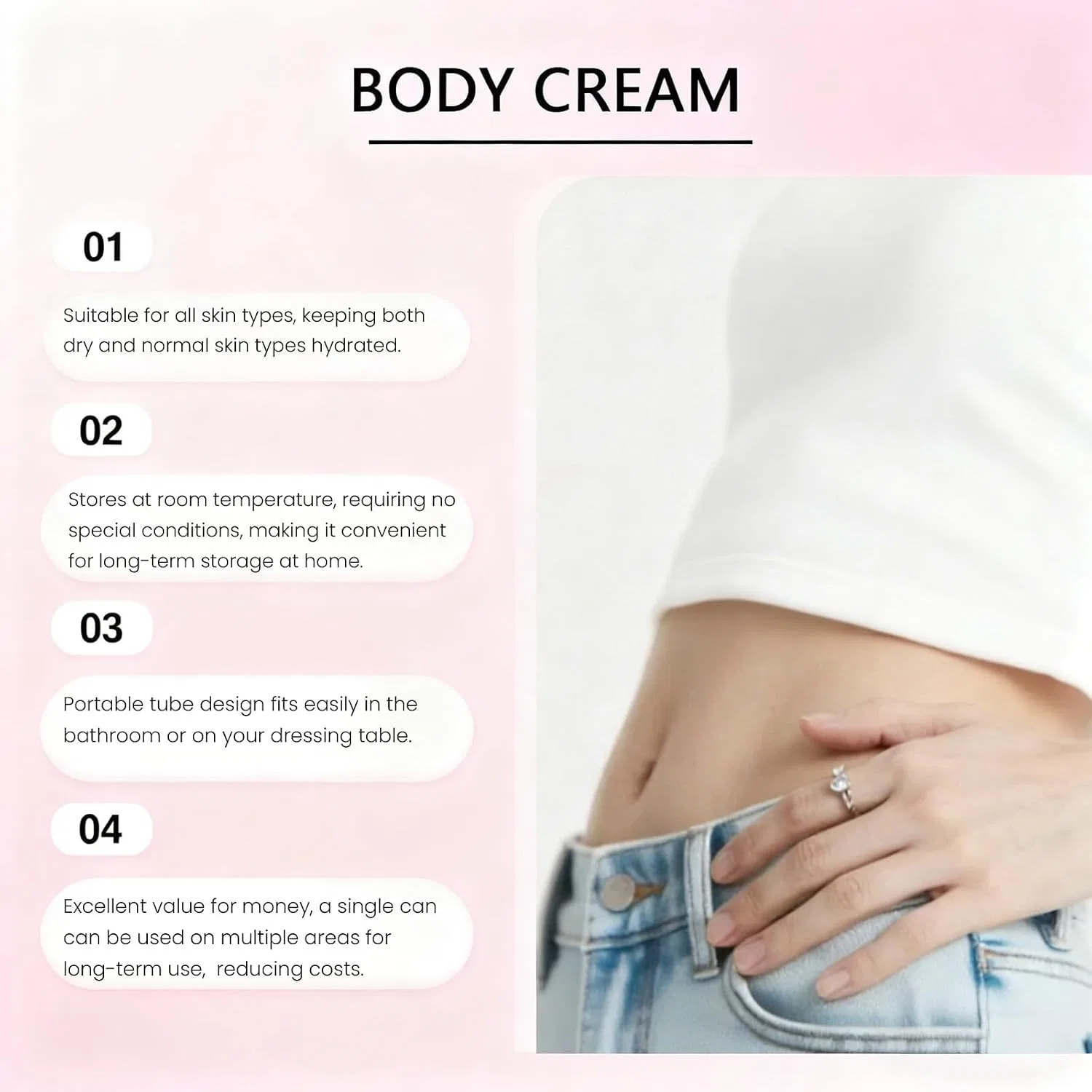 Укрепляющий крем для тела Firming & Smoothing, Raevior, 6 шт., 100 г — фото 2