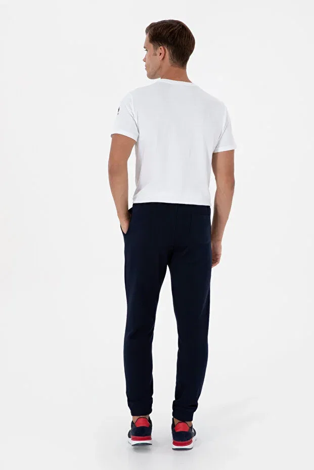 Мужские спортивные штаны скинни U.S. Polo Assn., Navy Blue — фото 4