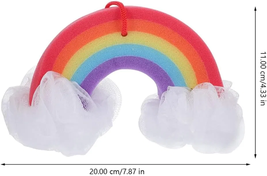 Набор мочалок для душа Мороженое, 4 шт, Anneome, 180 г, мультиколор — фото 2
