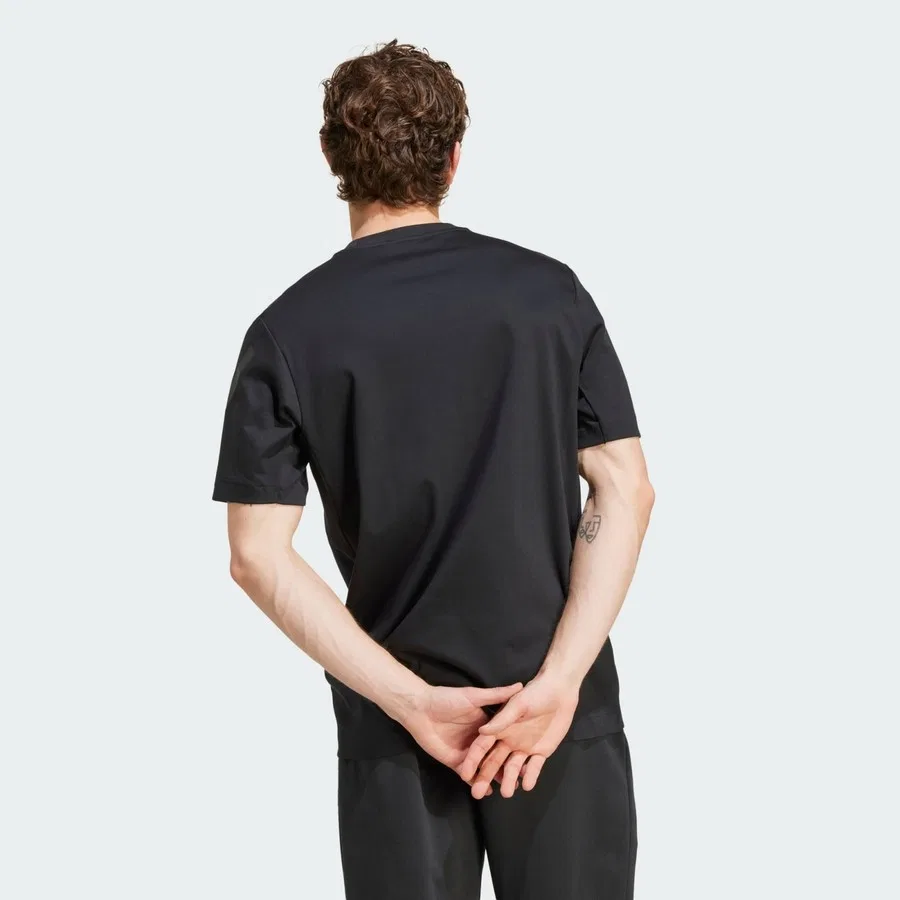 Футболка с коротким рукавом Sportswear Z.N.E. (UPF) Factor Short-Sleeve adidas, Черный — фото 2