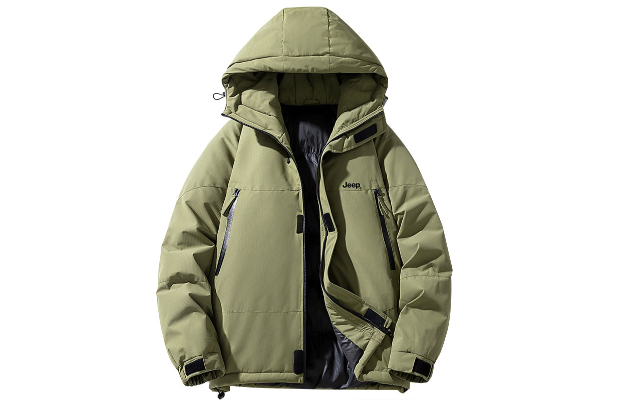 

Jeep Пуховик Unisex, Olive Green