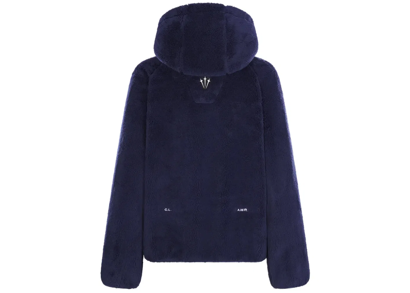 Женская худи с принтом Chalet Polar Top Nike, Dark Blue — фото 2