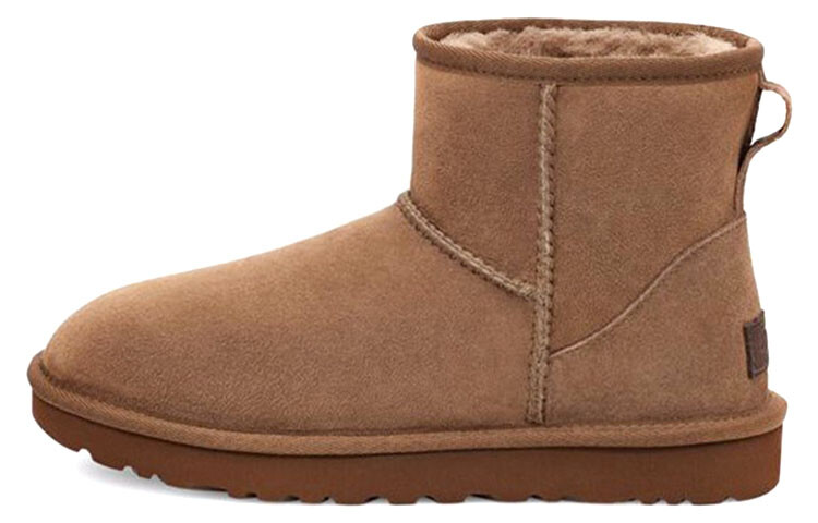 Сапоги зимние меховые UGG Classic Mini, коричневый