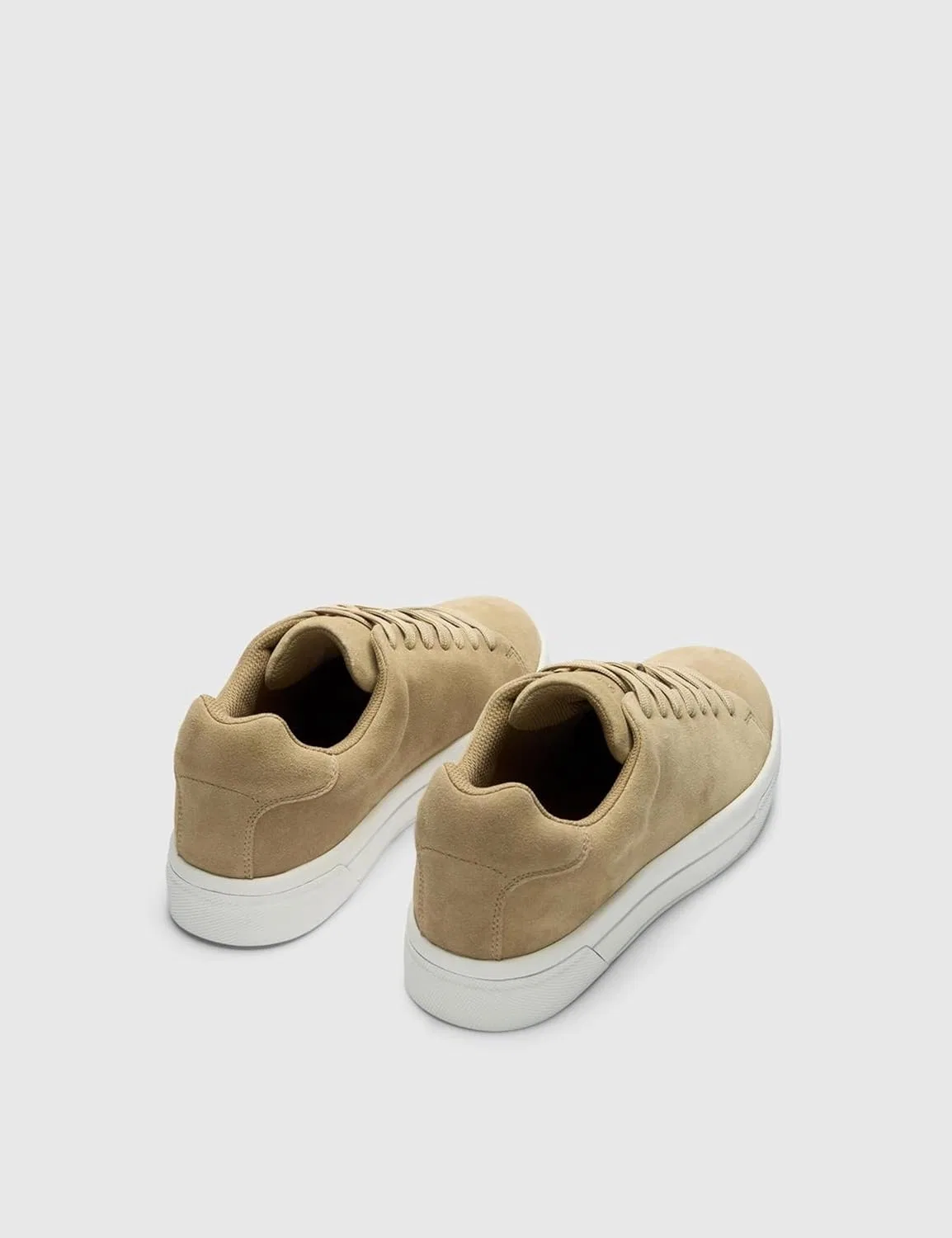 Мужские массивные замшевые кроссовки Slhdavid Chunky Suede Trainers 2.0 Noos SELECTED MEN, Sand — фото 3