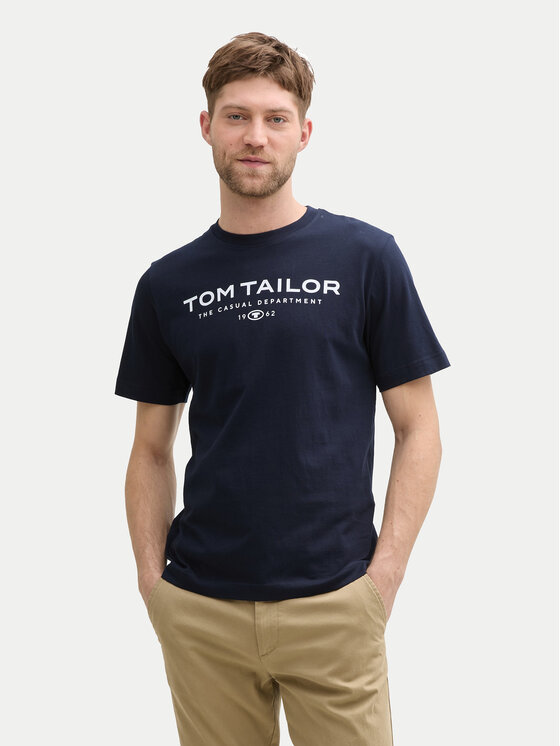 

Футболка обычного кроя 1045773 Tom Tailor, синий